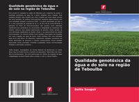 Produktbild: Qualidade genot&oacute;xica da &aacute;gua e do solo na regi&atilde;o de Teboulba
