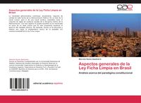 Produktbild: Aspectos generales de la Ley Ficha Limpia en Brasil