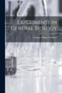 Produktbild: Experiments in General Biology