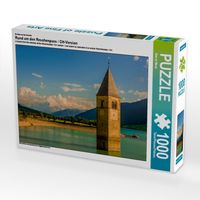 Produktbild: CALVENDO Puzzle Ein Motiv aus dem Kalender Rund um den Reschenpass / CH-Version | 1000 Teile Lege-Gr&ouml;&szlig;e 64x48cm Foto-Puzzle f&uuml;r gl&uuml;ckliche Stunden