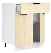 Produktbild: K&uuml;chenschrank B60 cm Unterschrank Schublade Fasola