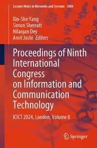 Produktbild: Proceedings of Ninth International Congress on Information and Communication Technology