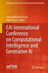 Produktbild: EAI International Conference on Computational Intelligence and Generative AI