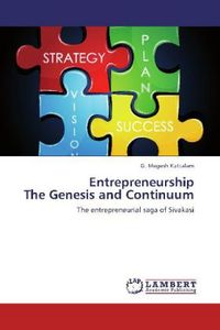 Produktbild: Kuttalam, G: Entrepreneurship The Genesis and Continuum