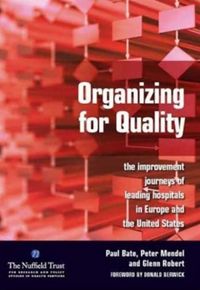 Produktbild: Bate, P: Organizing for Quality