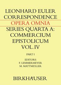 Produktbild: Correspondence of Leonhard Euler with Christian Goldbach