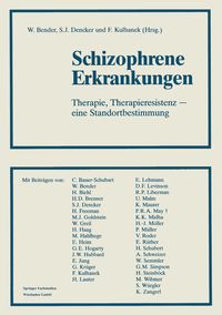 Produktbild: Schizophrene Erkrankungen