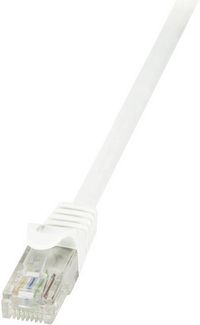 Bild vom Artikel LogiLink CP2061U RJ45 Netzwerkkabel, Patchkabel CAT 6 U/UTP 3.00 m Weiß mit Rastnasenschutz 1 St. vom Autor 