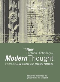 Produktbild: The New Fontana Dictionary of Modern Thought