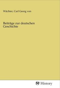 Produktbild: Beitr&auml;ge zur deutschen Geschichte