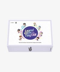 Produktbild: Learn! KOREAN With TinyTAN | 2-Book-Set | With Motipen | Korean Learning for Beginners With BTS Voices | Korean Keyboard Stickers | Flash Cards