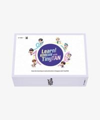 Produktbild: Learn! KOREAN With TinyTAN | 2-Book-Set | With Motipen | Korean Learning for Beginners With BTS Voices | Korean Keyboard Stickers | Flash Cards