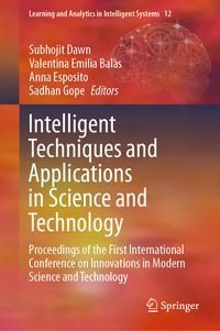 Produktbild: Intelligent Techniques and Applications in Science and Technology