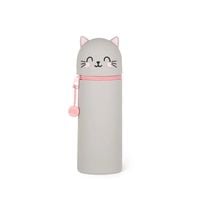 Produktbild: Legami 2-in-1 Federm&auml;ppchen aus Silikon - Kawaii - Katze
