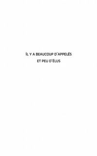 Produktbild: Il y a beaucoup d'appeles et peu d'elus