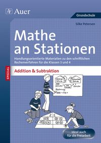 Produktbild: Mathe an Stationen Addition & Subtraktion 3-4