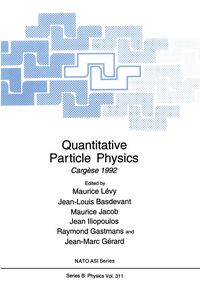 Produktbild: Quantitative Particle Physics