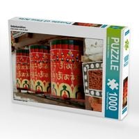 Produktbild: CALVENDO Puzzle Gebetsm&uuml;hlen | 1000 Teile Lege-Gr&ouml;&szlig;e 64x48cm Foto-Puzzle f&uuml;r gl&uuml;ckliche Stunden