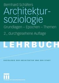 Produktbild: Architektursoziologie
