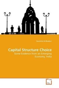 Produktbild: Bhaduri, S: Capital Structure Choice