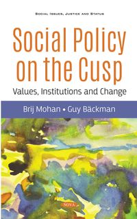 Produktbild: Social Policy on the Cusp: Values, Institutions and Change