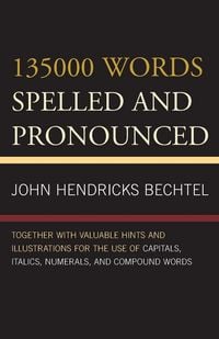 Produktbild: 135000 Words Spelled and Pronounced