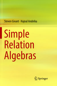Produktbild: Simple Relation Algebras