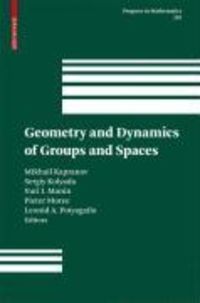 Produktbild: Geometry and Dynamics of Groups and Spaces