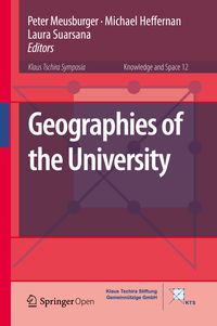 Produktbild: Geographies of the University