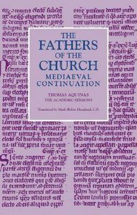 Produktbild: Thomas Aquinas: The Academic Sermons