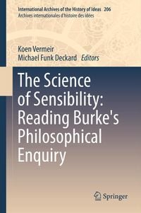 Produktbild: The Science of Sensibility: Reading Burke's Philosophical Enquiry