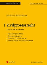 Bild vom Artikel Zivilprozessrecht Erkenntnisverfahren 3 (Skriptum) vom Autor Matthias Neumayr