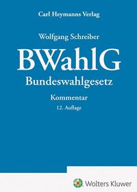 Produktbild: Bundeswahlgesetz