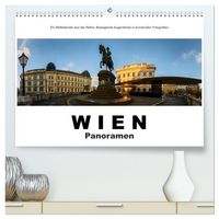 Produktbild: Wien Panoramen (hochwertiger Premium Wandkalender 2026 DIN A2 quer), Kunstdruck in Hochglanz