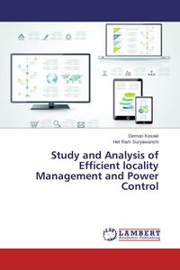 Produktbild: Study and Analysis of Efficient locality Management and Power Control