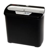 Produktbild: Aktenvernichter 255 CD schwarz bis 7 Blatt A480g + CDs Papierkorb 12 Liter