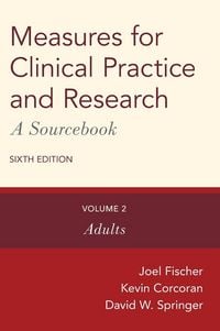 Produktbild: Measures for Clinical Practice and Research: A Sourcebook