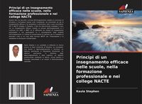 Produktbild: Principi di un insegnamento efficace nelle scuole, nella formazione professionale e nei college NACTE