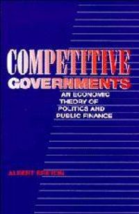 Produktbild: Competitive Governments