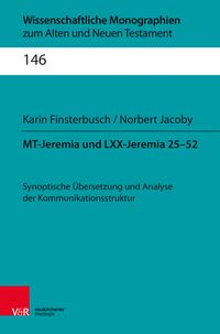 Produktbild: MT-Jeremia und LXX-Jeremia 25-52