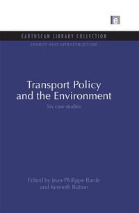 Produktbild: Transport Policy and the Environment
