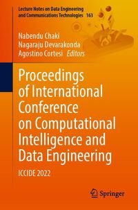 Produktbild: Proceedings of International Conference on Computational Intelligence and Data Engineering