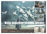 Produktbild: Wenn Gedanken sichtbar werden (Wandkalender 2027 DIN A4 quer), CALVENDO Monatskalender
