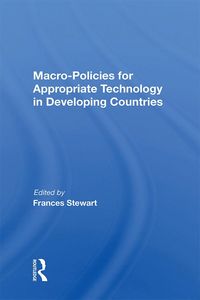 Produktbild: Macro Policies For Appropriate Technology In Developing Countries