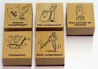 Produktbild: Das Grundschul-Korrekturstempel-Set