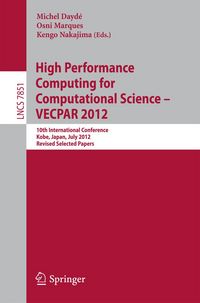 Produktbild: High Performance Computing for Computational Science - VECPAR 2012