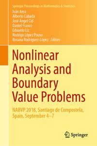Produktbild: Nonlinear Analysis and Boundary Value Problems