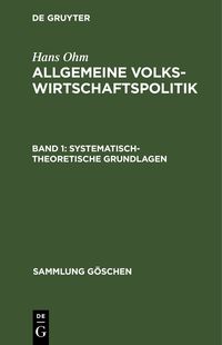 Produktbild: Systematisch-theoretische Grundlagen