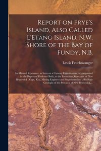 Produktbild: Report on Frye's Island, Also Called L'Etang Island, N.W. Shore of the Bay of Fundy, N.B. [microform]: Its Mineral Resources, as Seen on a Cursory Exa