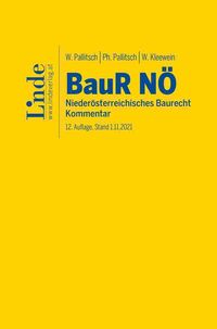 BauR NÖ | Niederösterreichisches Baurecht